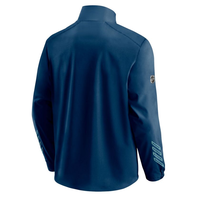 NHL Deep Sea Seattle Kraken Authentic Pro Locker Room Rinkside Full-Zip Jacket