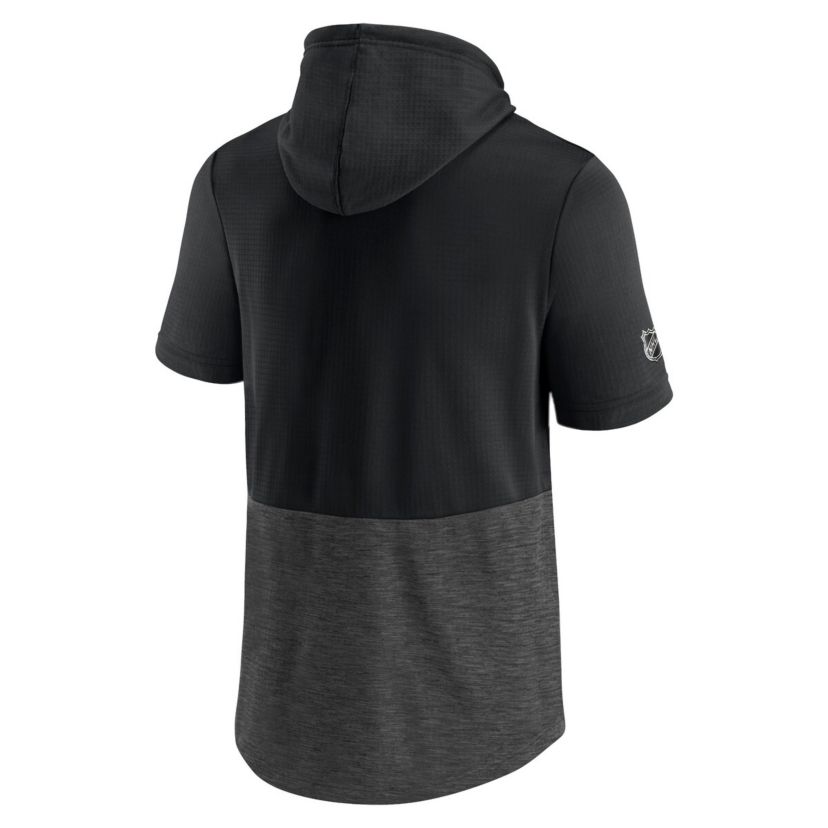 NHL Philadelphia Flyers Authentic Pro Travel and Training Short Sleeve Pullover Hoodie