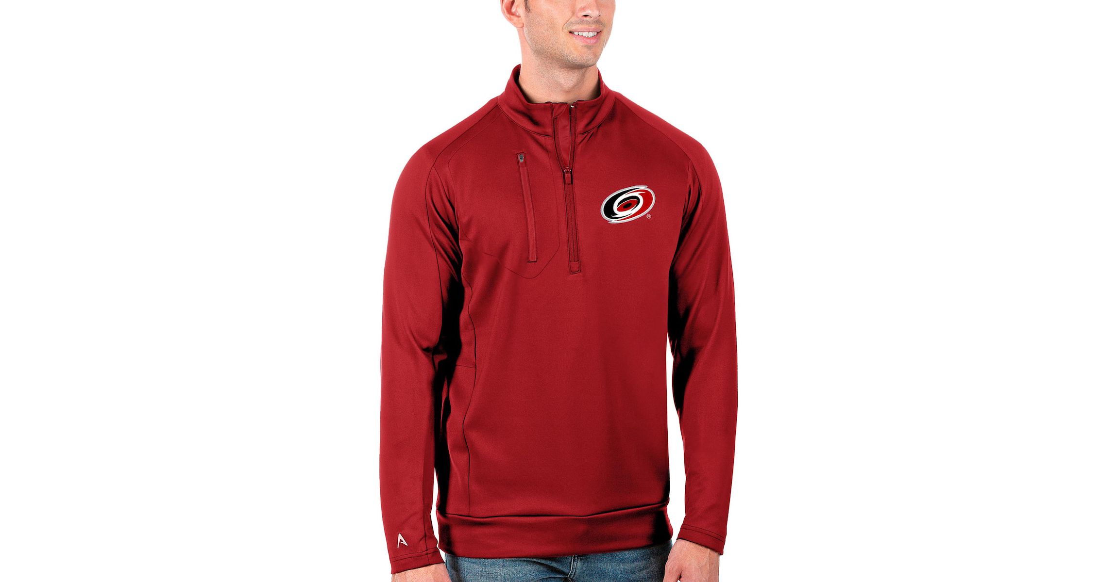 NHL Carolina Hurricanes Generation Quarter-Zip Pullover Jacket