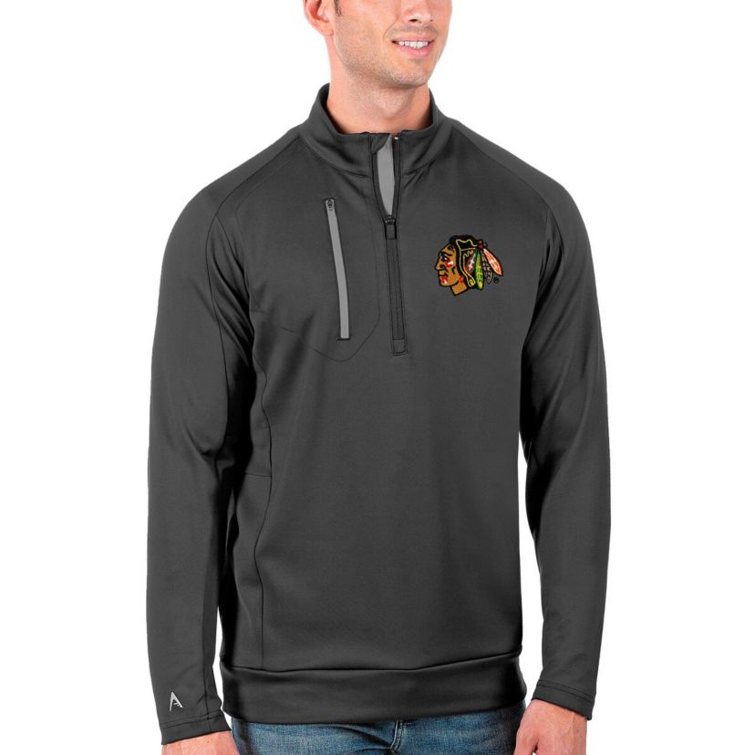NHL Chicago Blackhawks Generation Quarter-Zip Pullover Jacket