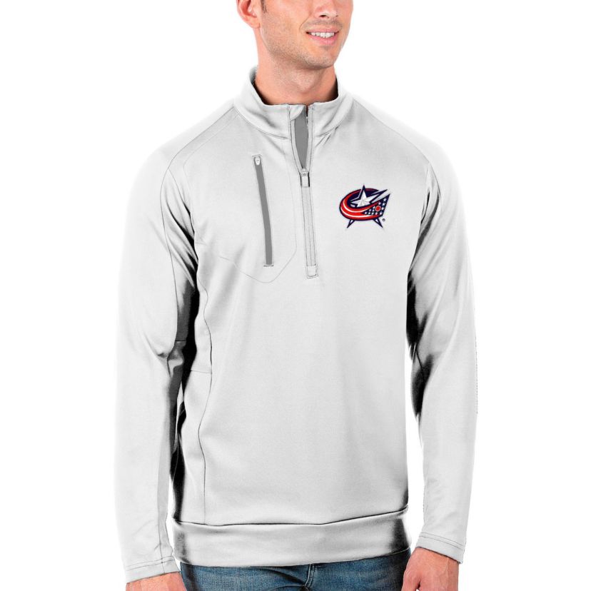 NHL Columbus Jackets Generation Quarter-Zip Pullover Jacket