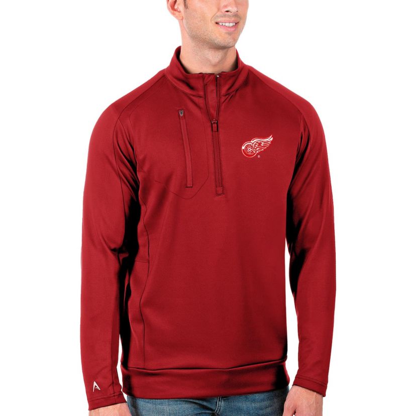 NHL Detroit Wings Generation Quarter-Zip Pullover Jacket