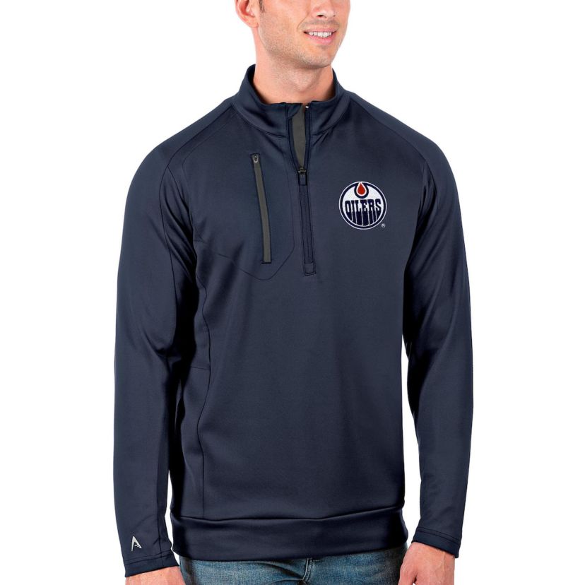 NHL Edmonton Oilers Generation Quarter-Zip Pullover Jacket
