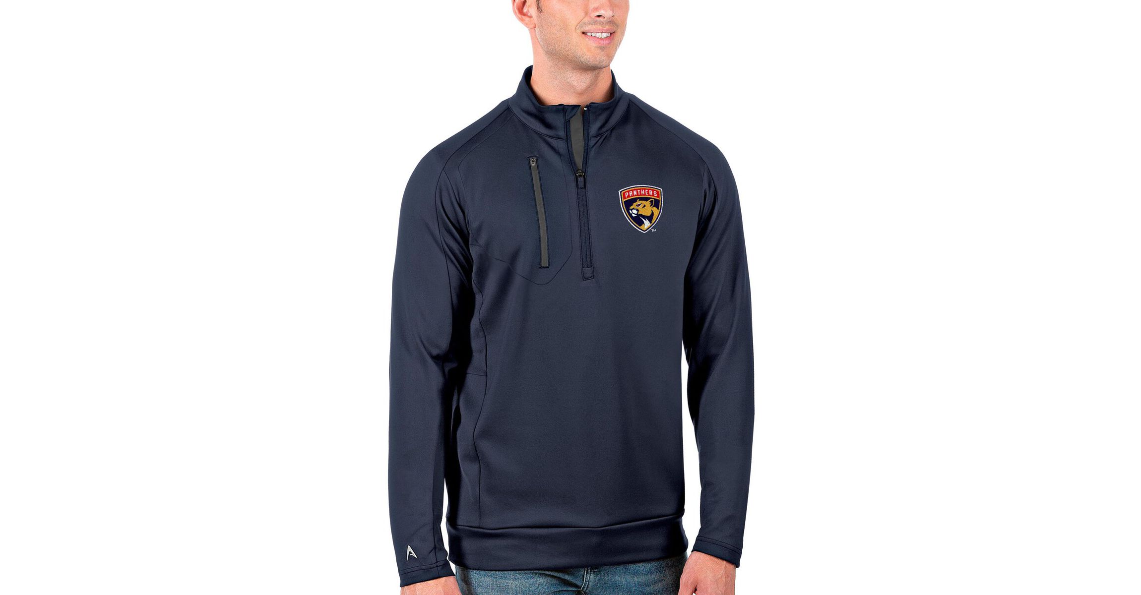 NHL Florida Panthers Generation Quarter-Zip Pullover Jacket