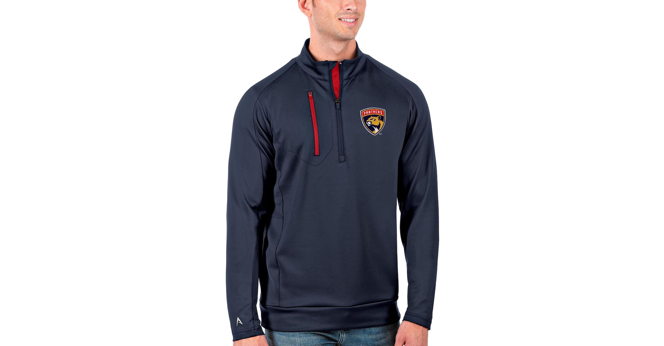 NHL Florida Panthers Generation Quarter-Zip Pullover Jacket