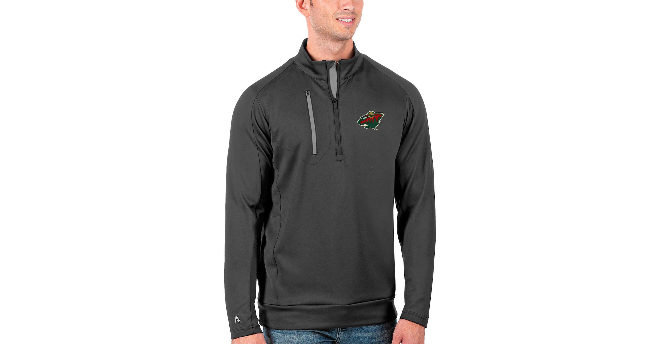 NHL Minnesota Wild Generation Quarter-Zip Pullover Jacket