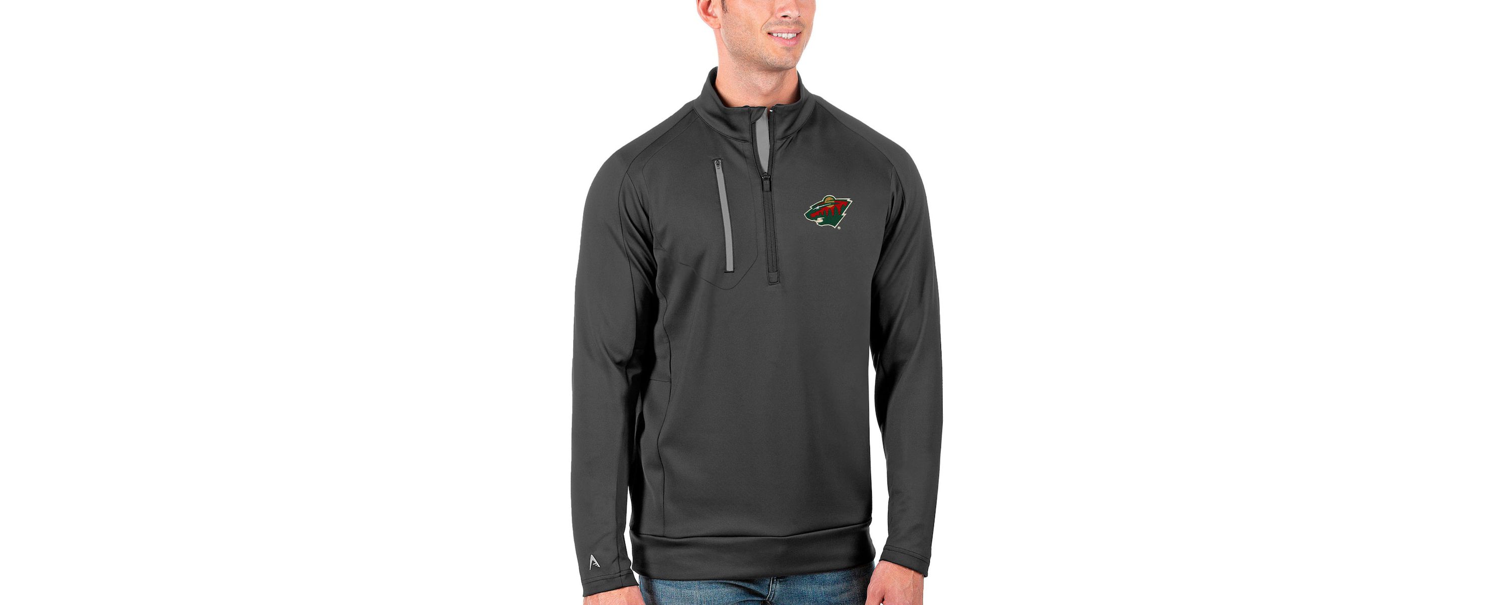 NHL Minnesota Wild Generation Quarter-Zip Pullover Jacket