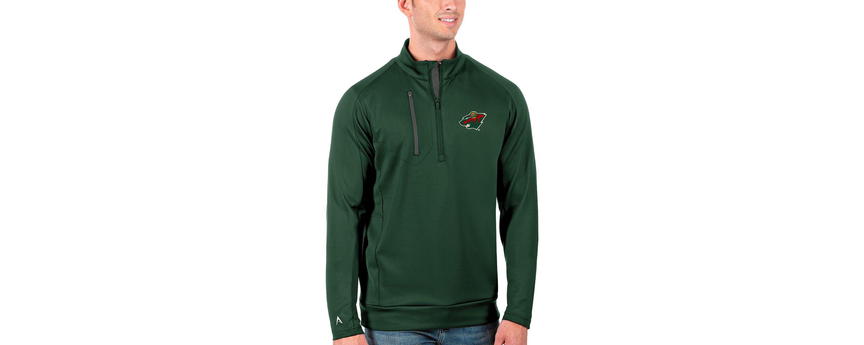 NHL Minnesota Wild Generation Quarter-Zip Pullover Jacket