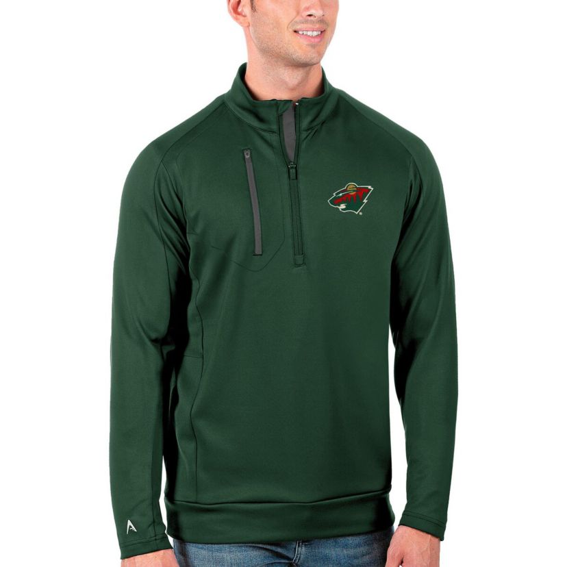 NHL Minnesota Wild Generation Quarter-Zip Pullover Jacket
