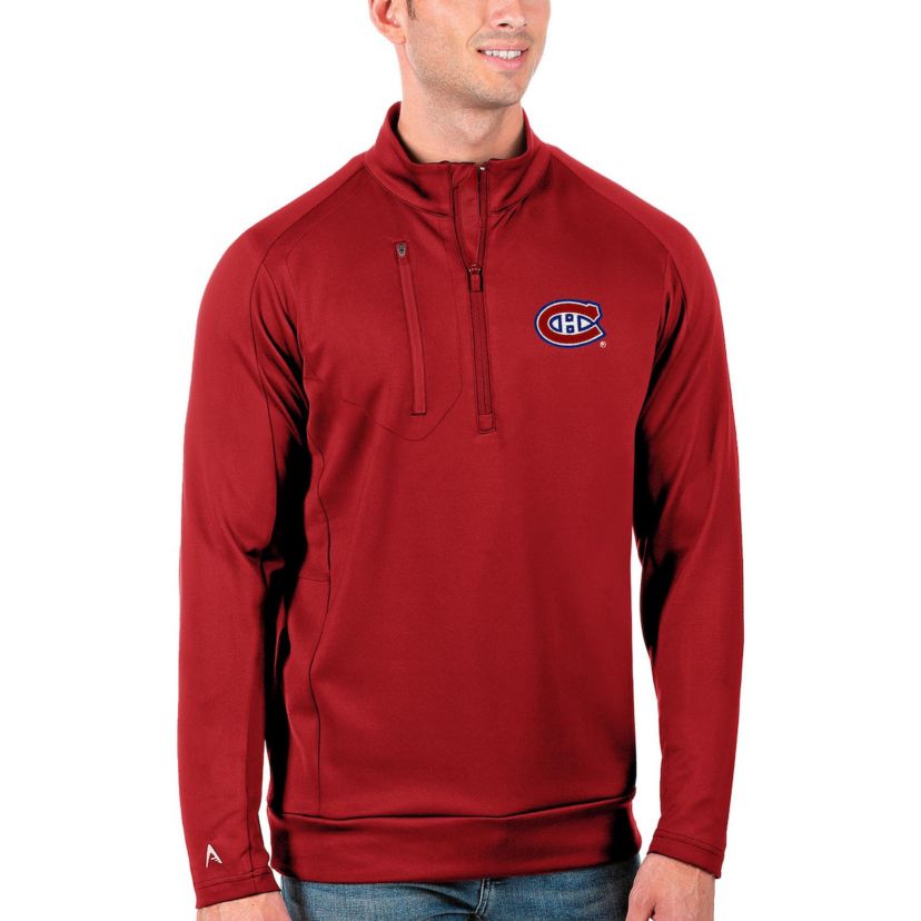 NHL Montreal Canadiens Generation Quarter-Zip Pullover Jacket