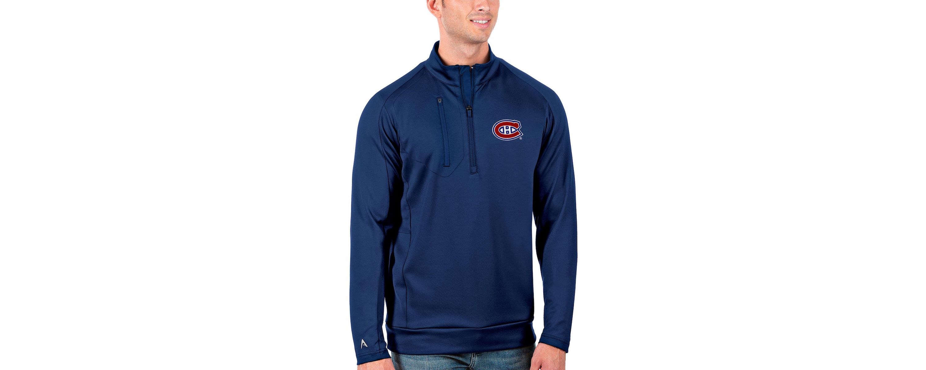 NHL Montreal Canadiens Generation Quarter-Zip Pullover Jacket