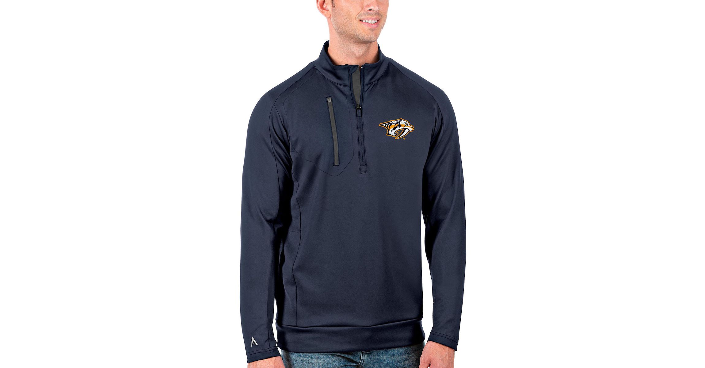 NHL Nashville Predators Generation Quarter-Zip Pullover Jacket