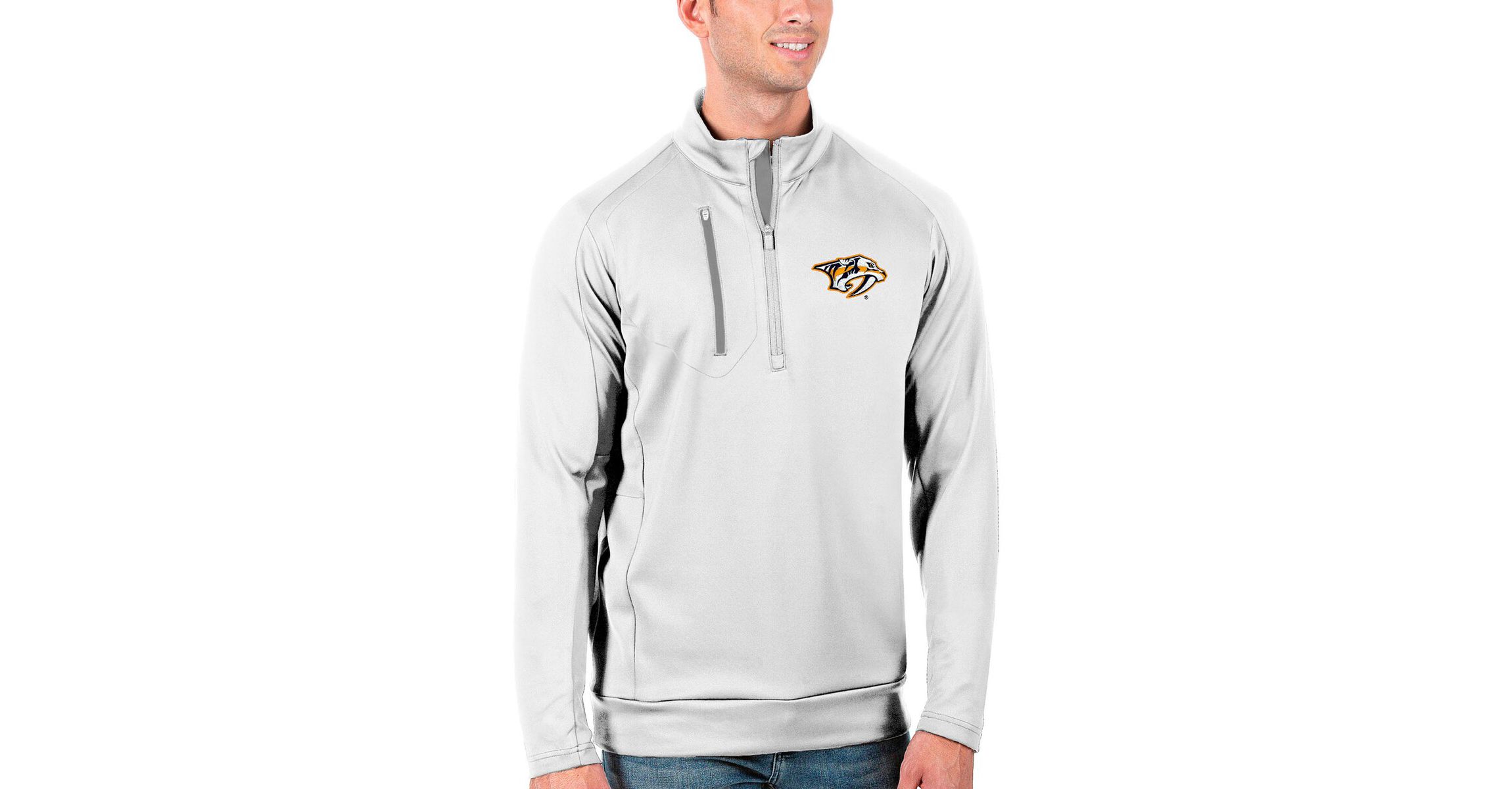 NHL Nashville Predators Generation Quarter-Zip Pullover Jacket