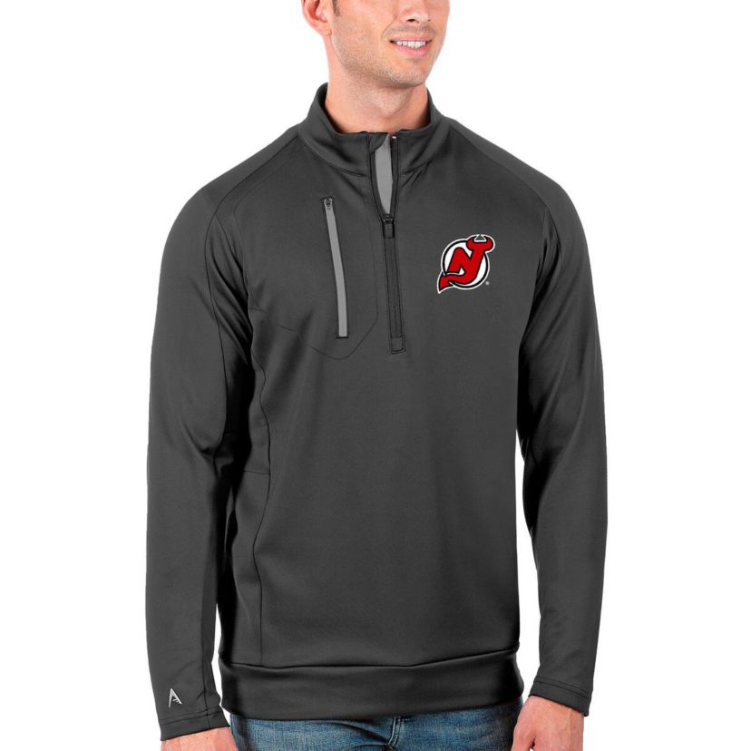 NHL New Jersey Devils Generation Quarter-Zip Pullover Jacket
