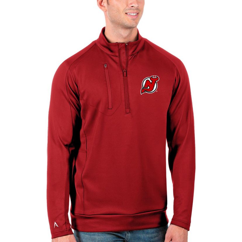 NHL New Jersey Devils Generation Quarter-Zip Pullover Jacket