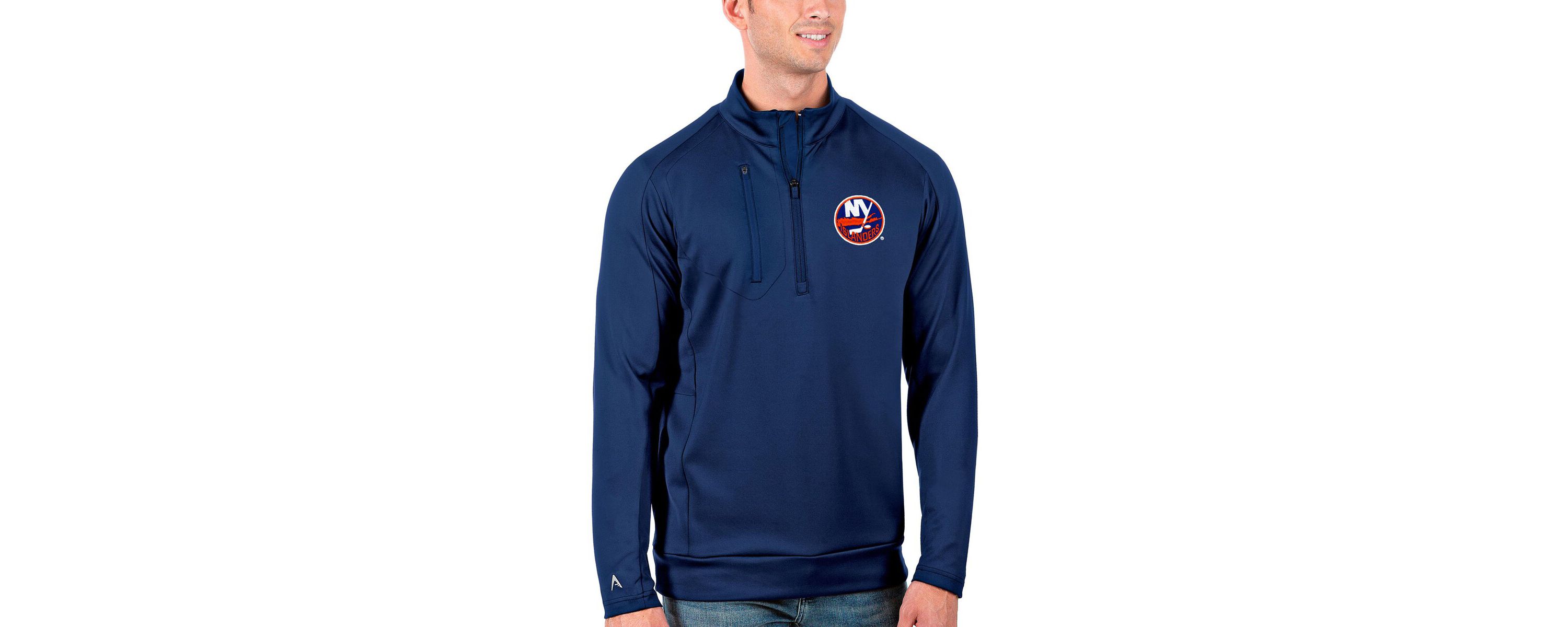 NHL New York Islanders Generation Quarter-Zip Pullover Jacket