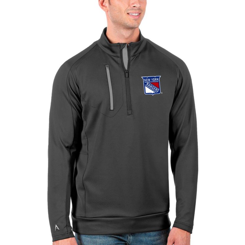 NHL New York Rangers Generation Quarter-Zip Pullover Jacket