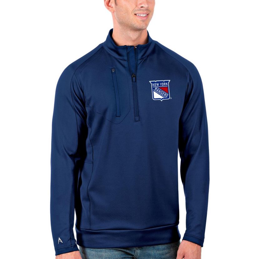 NHL New York Rangers Generation Quarter-Zip Pullover Jacket