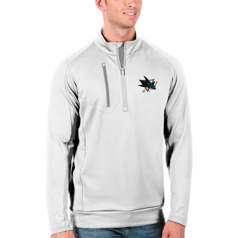 NHL San Jose Sharks Generation Quarter-Zip Pullover Jacket