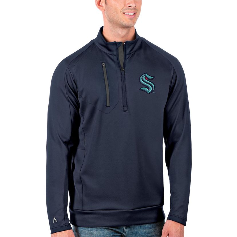 NHL Seattle Kraken Generation Quarter-Zip Pullover Jacket