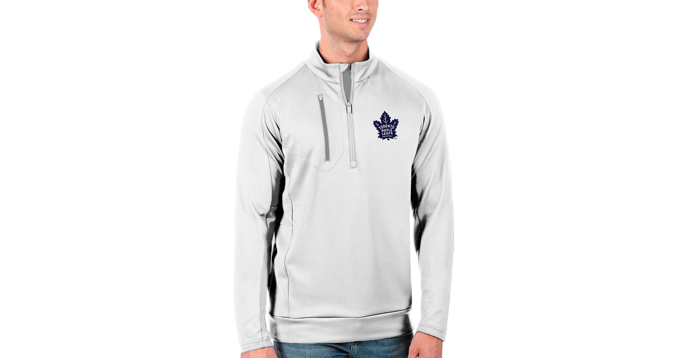 NHL Toronto Maple Leafs Generation Quarter-Zip Pullover Jacket