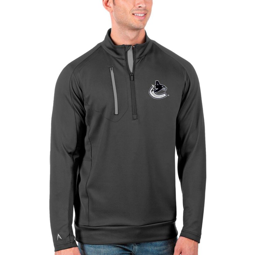 NHL Vancouver Canucks Generation Quarter-Zip Pullover Jacket