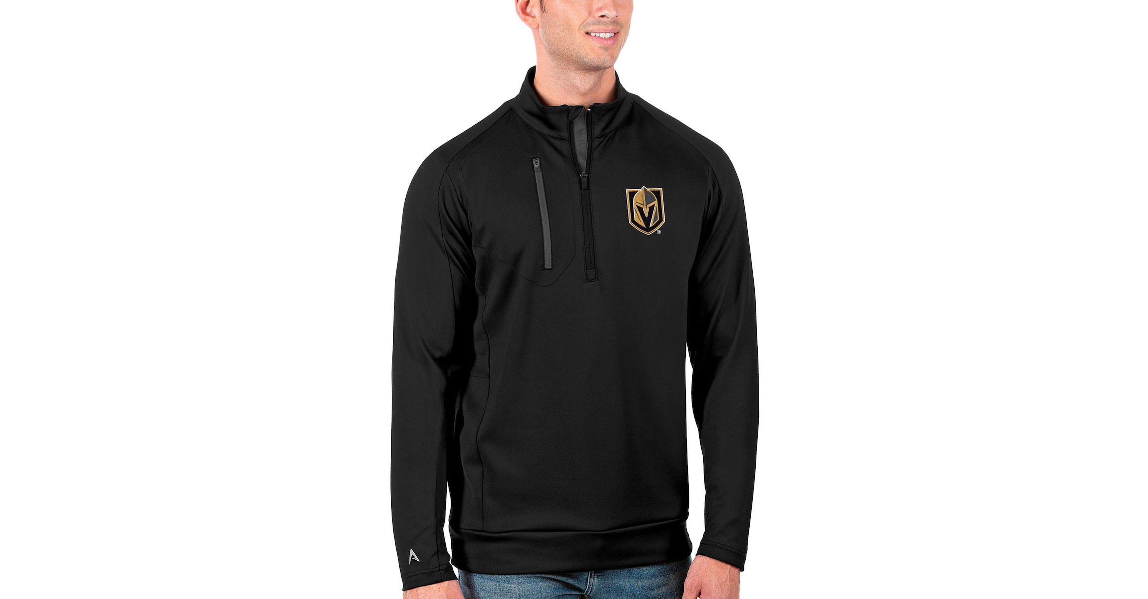 NHL Vegas Golden Knights Generation Quarter-Zip Pullover Jacket