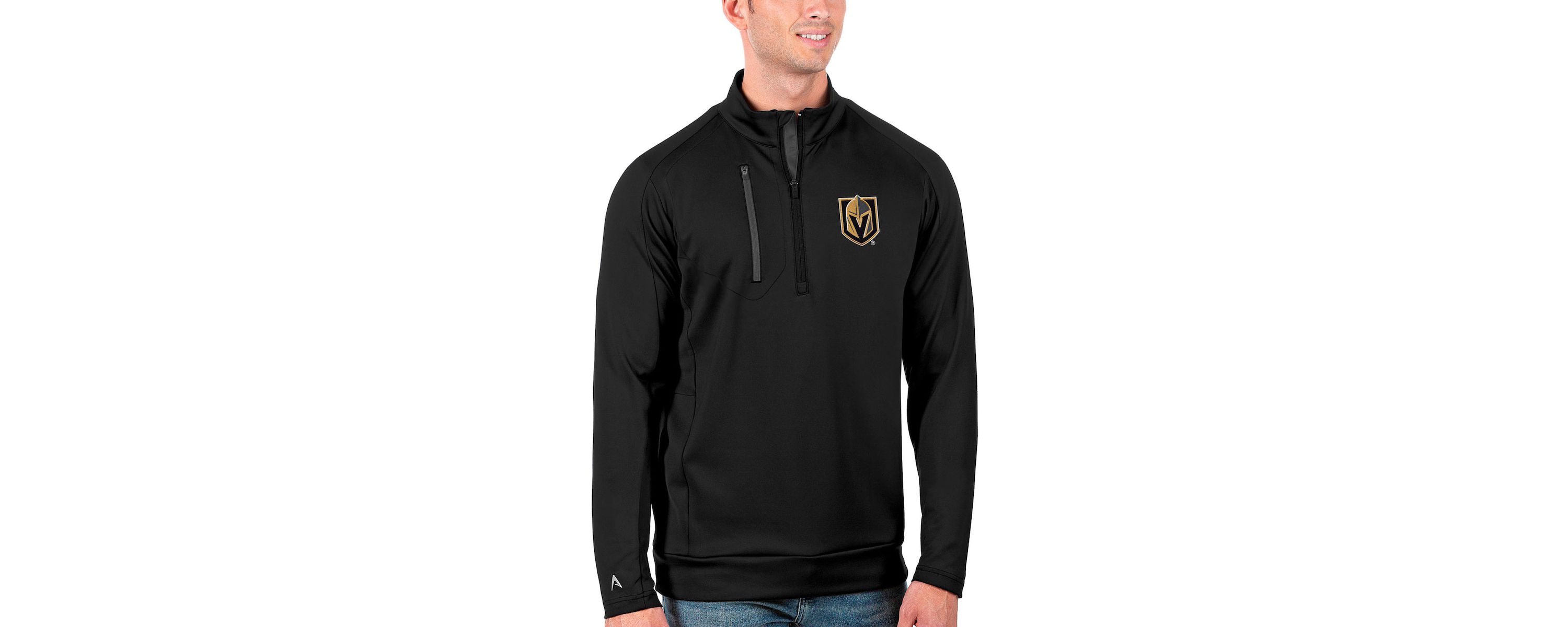 NHL Vegas Golden Knights Generation Quarter-Zip Pullover Jacket