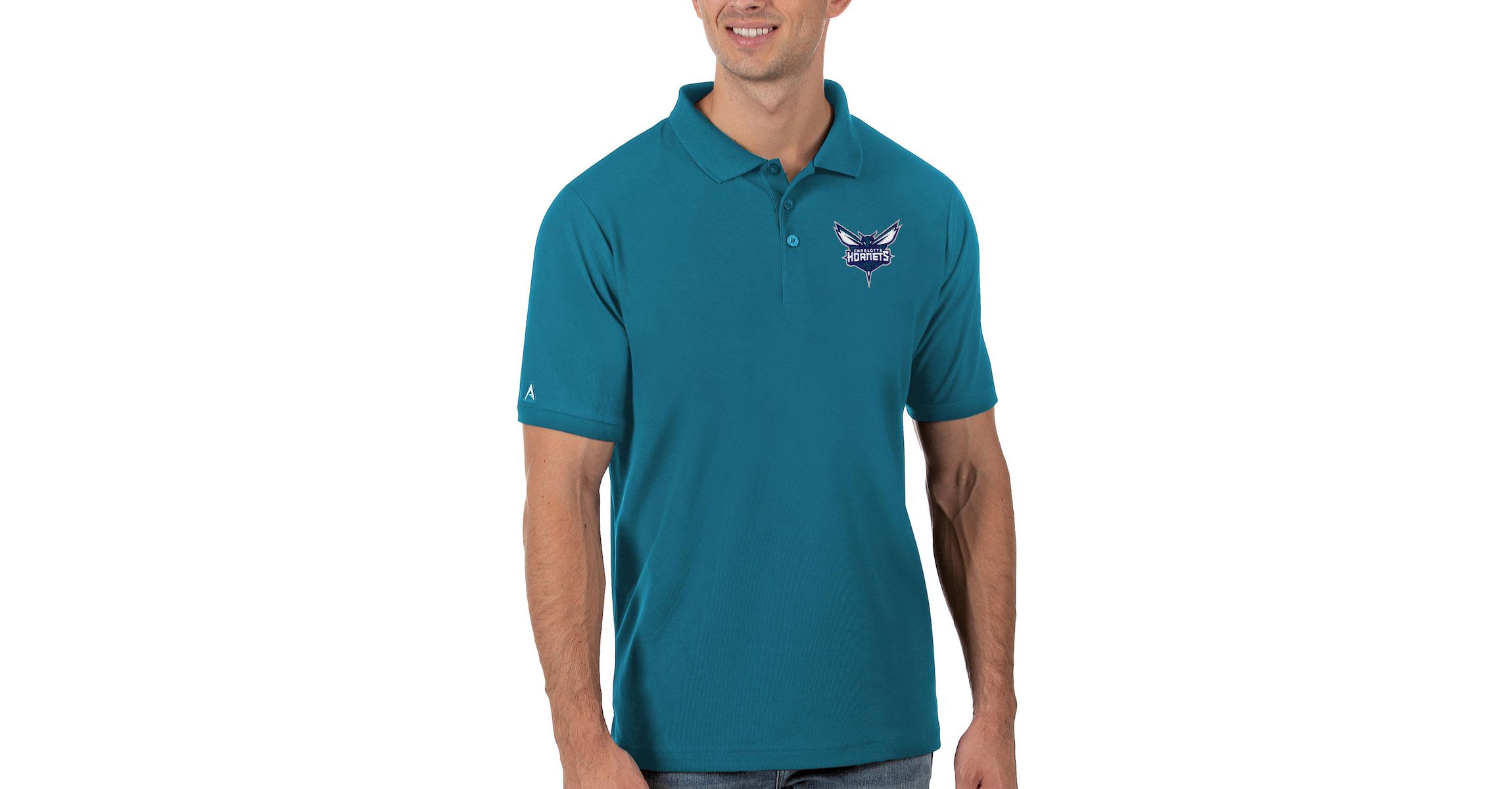 NBA Charlotte Hornets Legacy Pique Polo