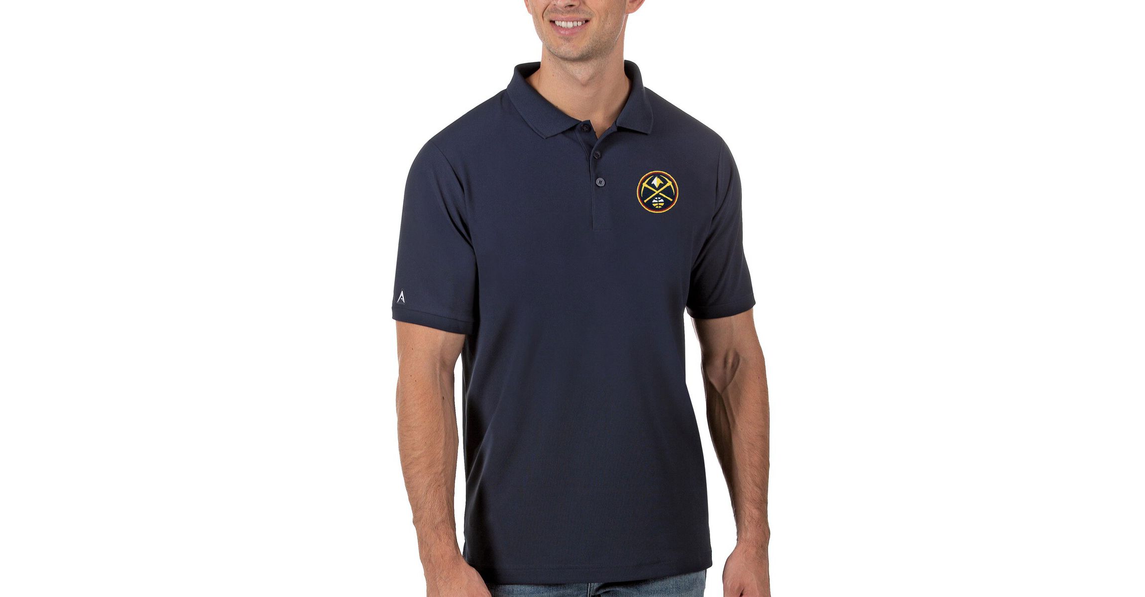NBA Denver Nuggets Legacy Pique Polo