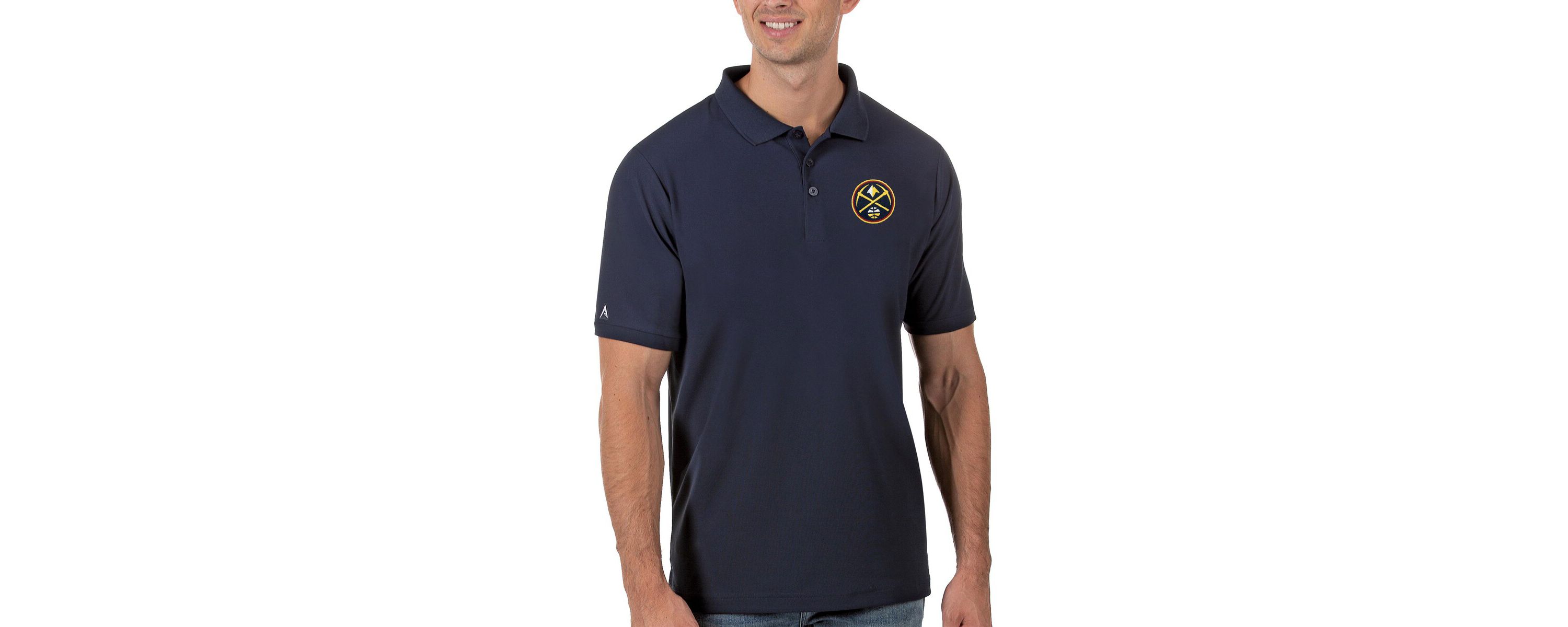 NBA Denver Nuggets Legacy Pique Polo