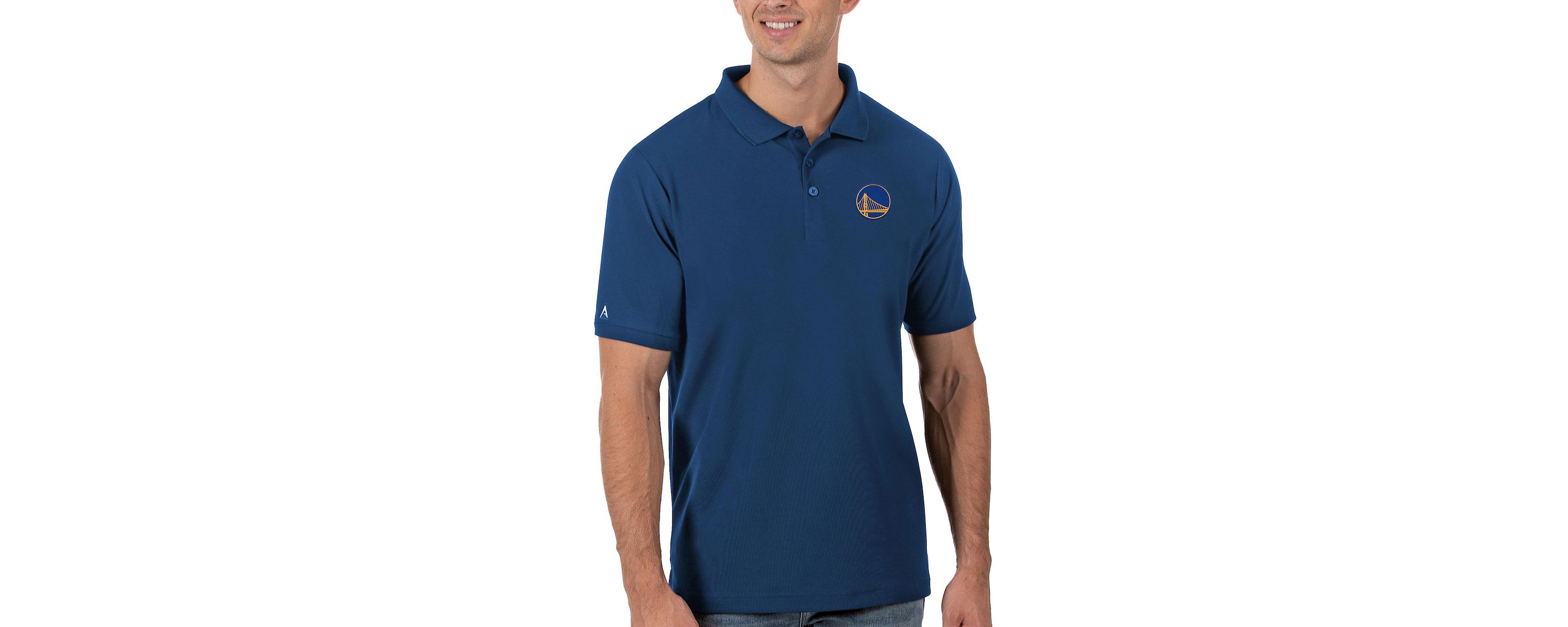 NBA Golden State Warriors Legacy Pique Polo