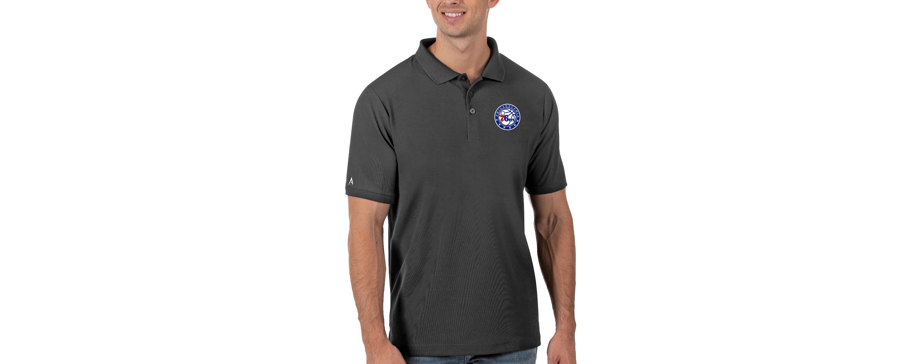 NBA Philadelphia 76ers Legacy Pique Polo