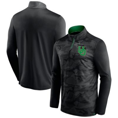 NCAA Fanatics Oregon Ducks Depth Chart Jacquard Quarter-Zip Jacket