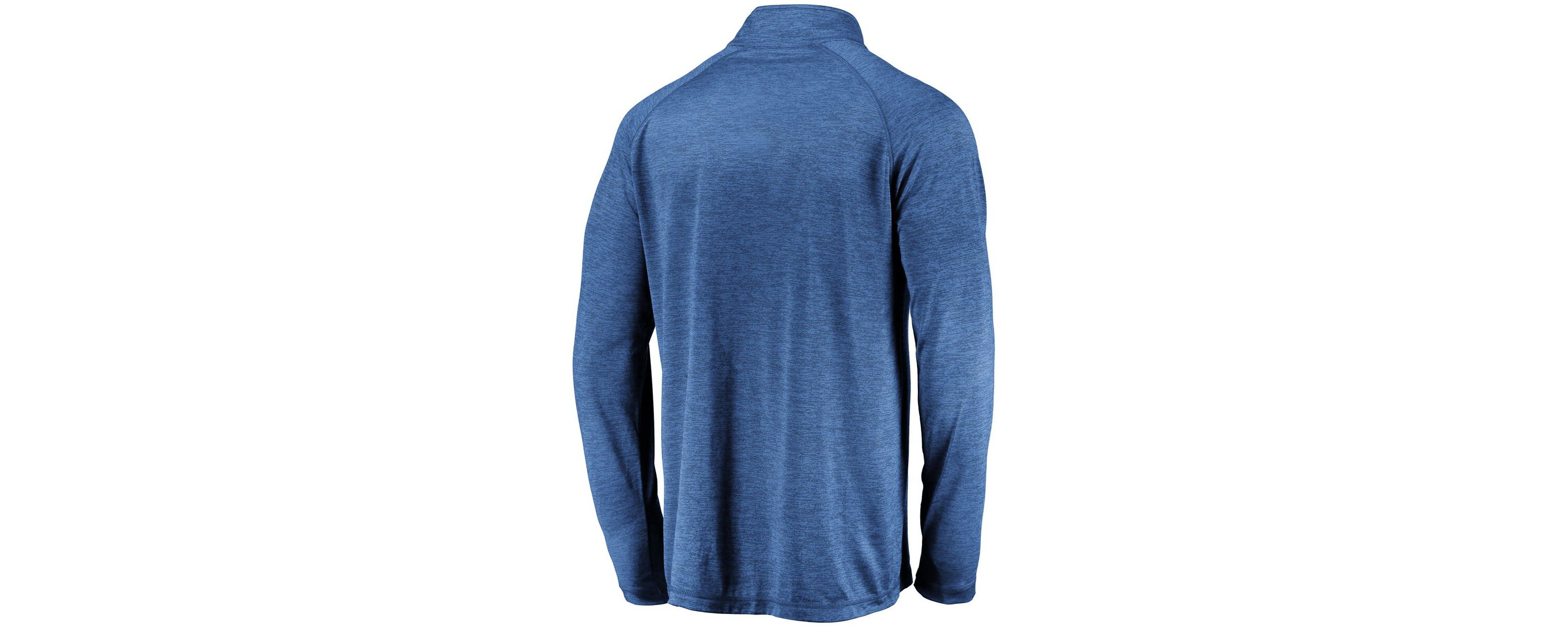 NCAA Fanatics Florida Gators Lightweight Striated Raglan Quarter-Zip Top