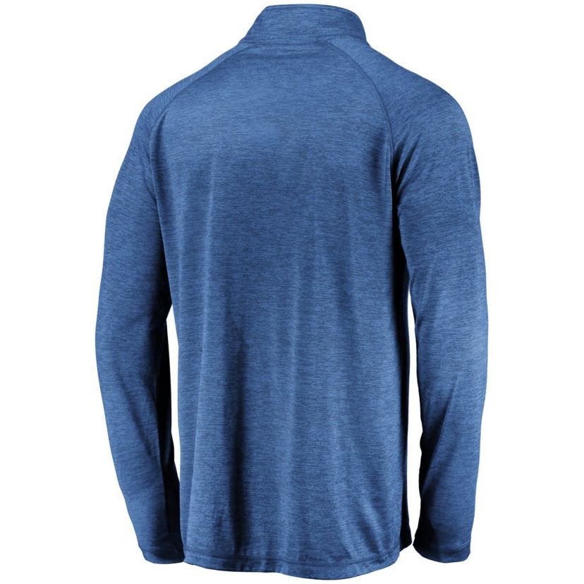 NCAA Fanatics Florida Gators Lightweight Striated Raglan Quarter-Zip Top