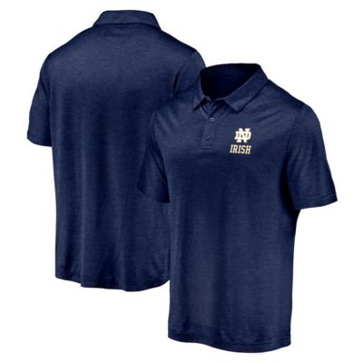 NCAA Fanatics Notre Dame Fighting Irish Primary Logo Striated Polo