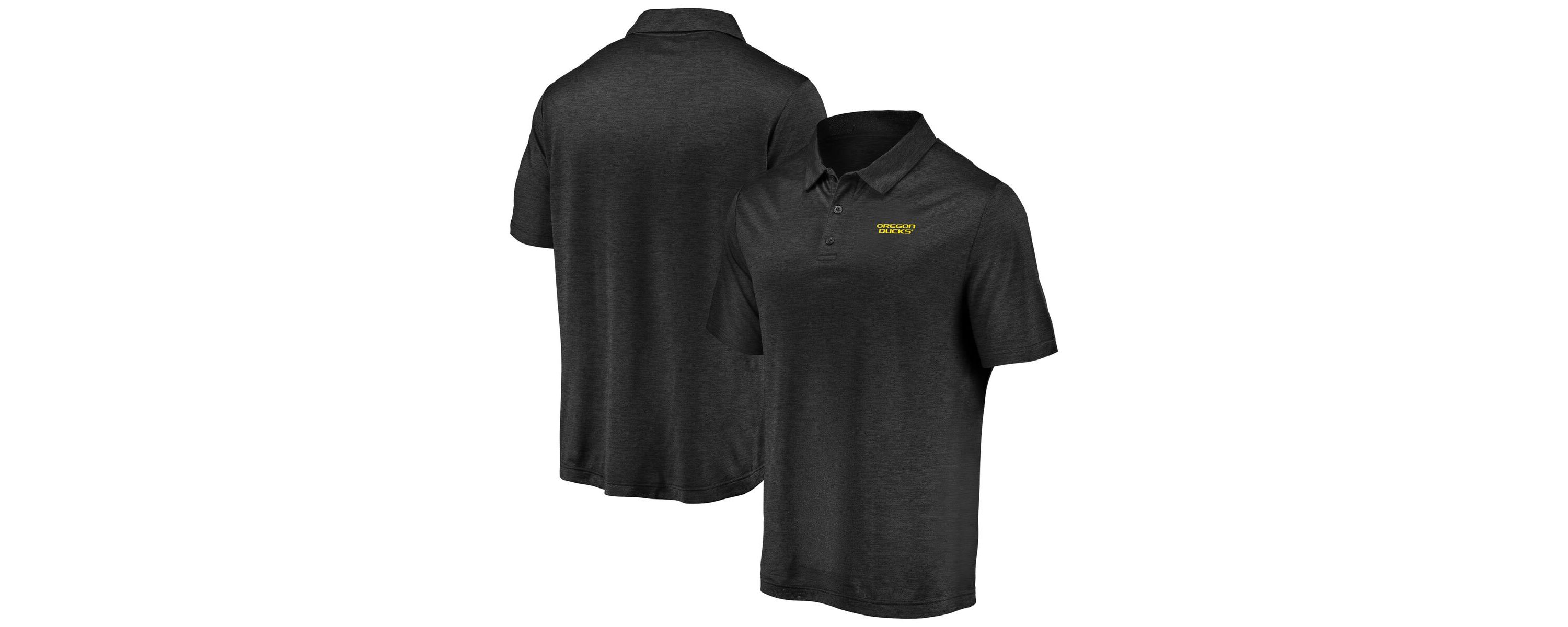NCAA Fanatics Oregon Ducks Primary Logo Striated Polo