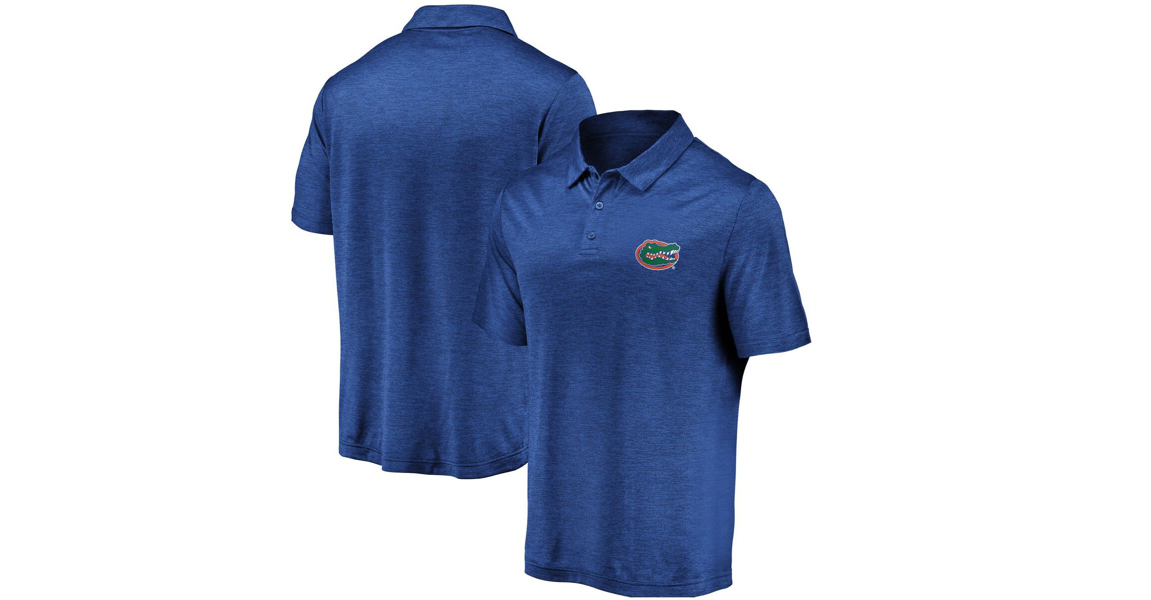NCAA Fanatics Florida Gators Primary Logo Striated Polo