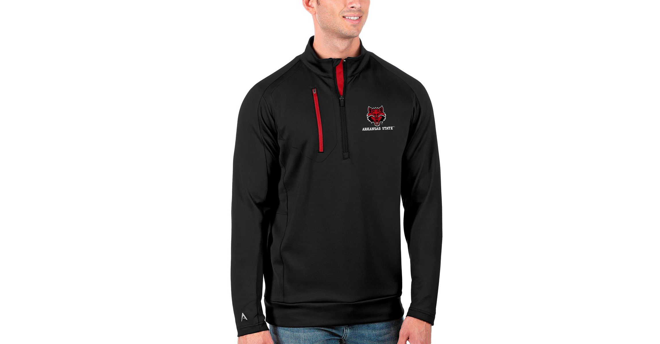 Arkansas State Red Wolves NCAA Arkansas State Wolves Generation Half-Zip Pullover Jacket