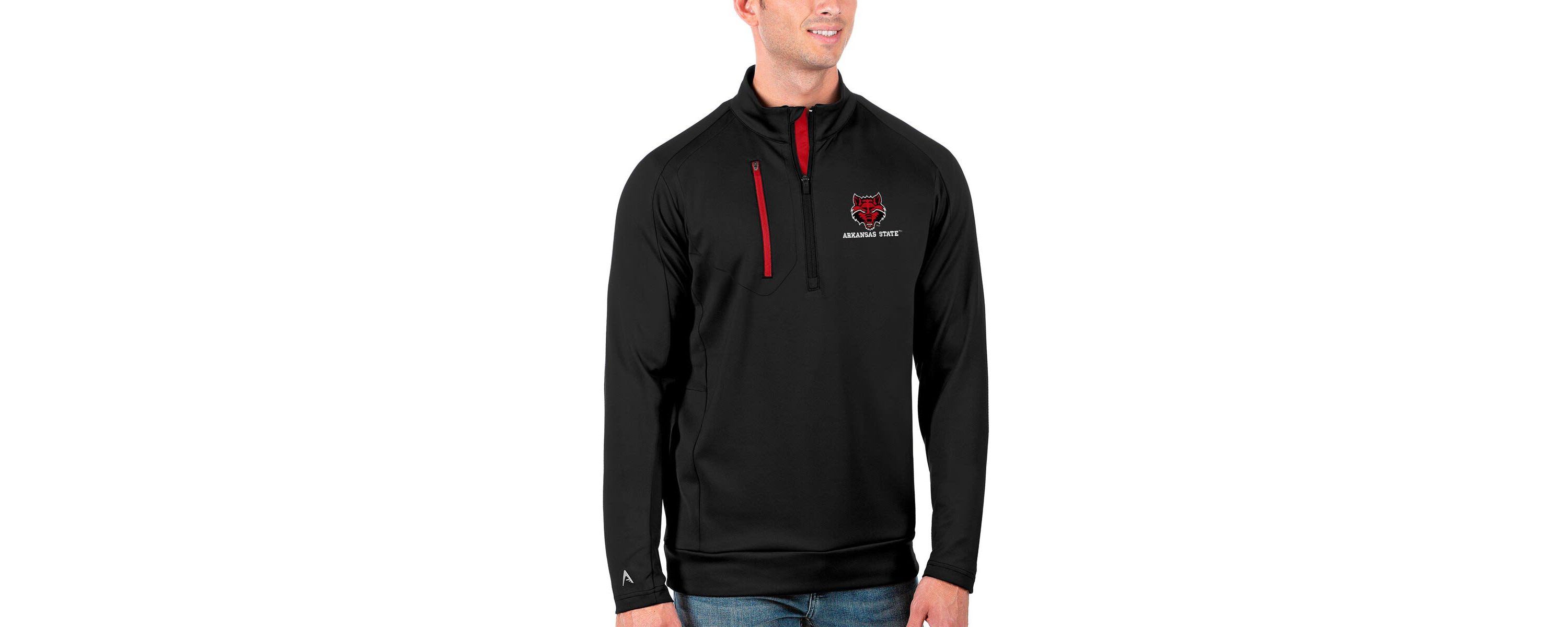 Arkansas State Red Wolves NCAA Arkansas State Wolves Generation Half-Zip Pullover Jacket