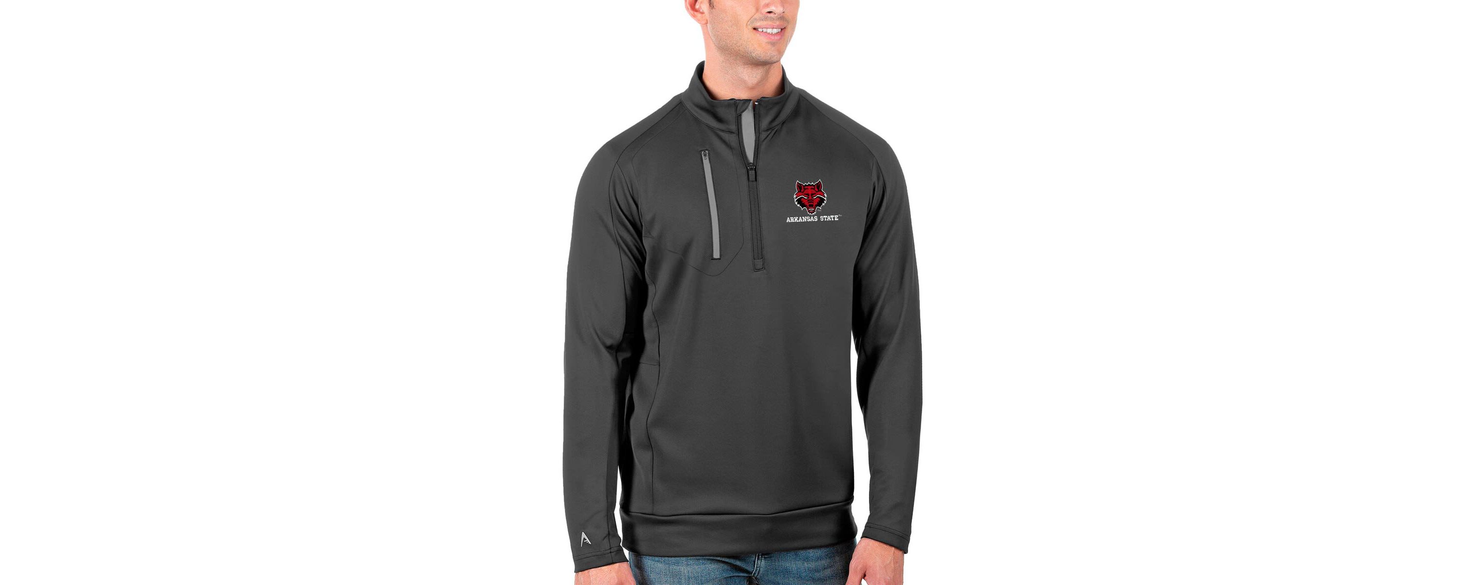 Arkansas State Red Wolves NCAA Arkansas State Wolves Generation Half-Zip Pullover Jacket