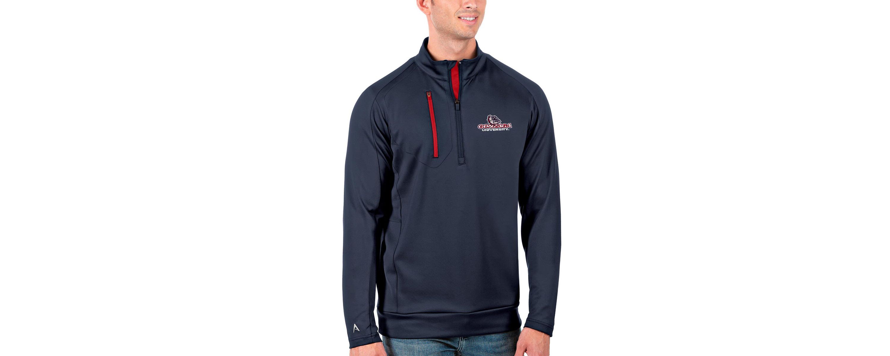 Gonzaga University Bulldogs NCAA Gonzaga Bulldogs Generation Half-Zip Pullover Jacket
