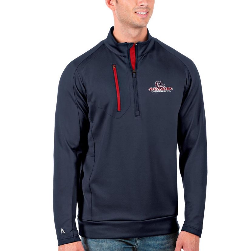 Gonzaga University Bulldogs NCAA Gonzaga Bulldogs Generation Half-Zip Pullover Jacket