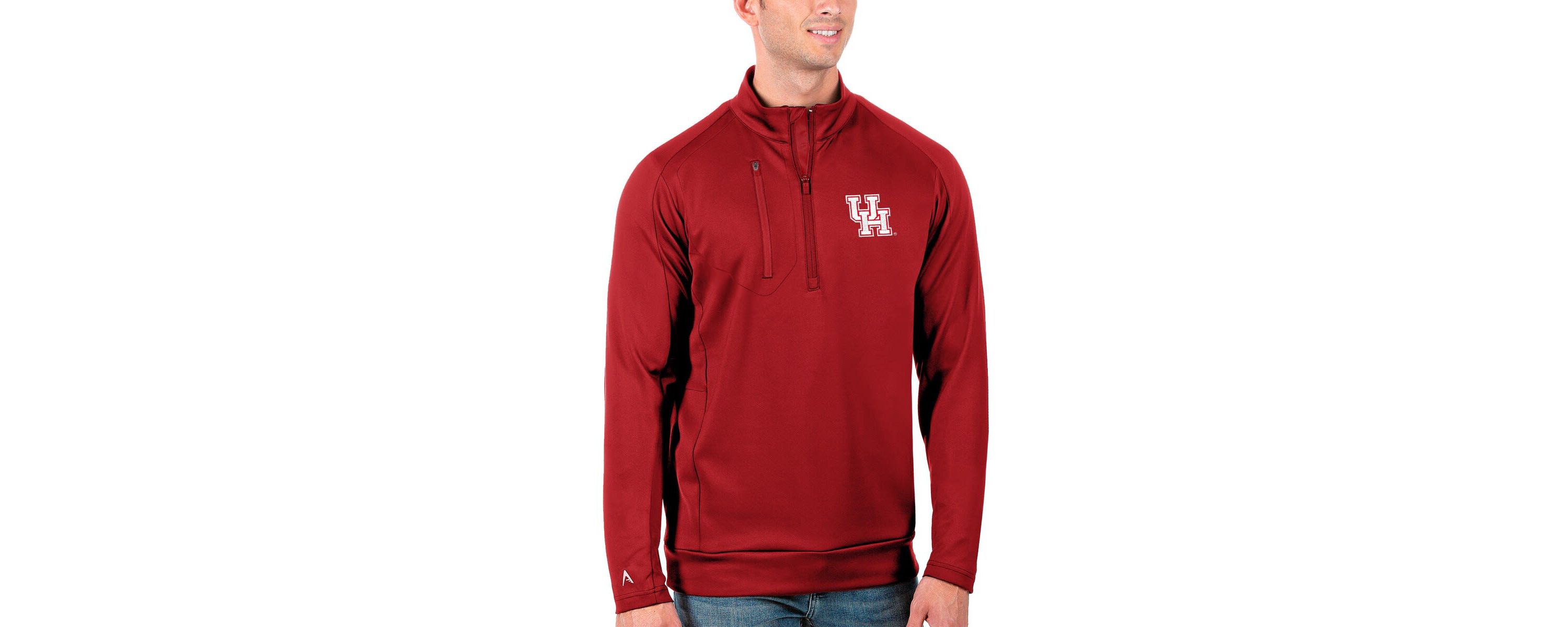 NCAA Houston Cougars Generation Half-Zip Pullover Jacket