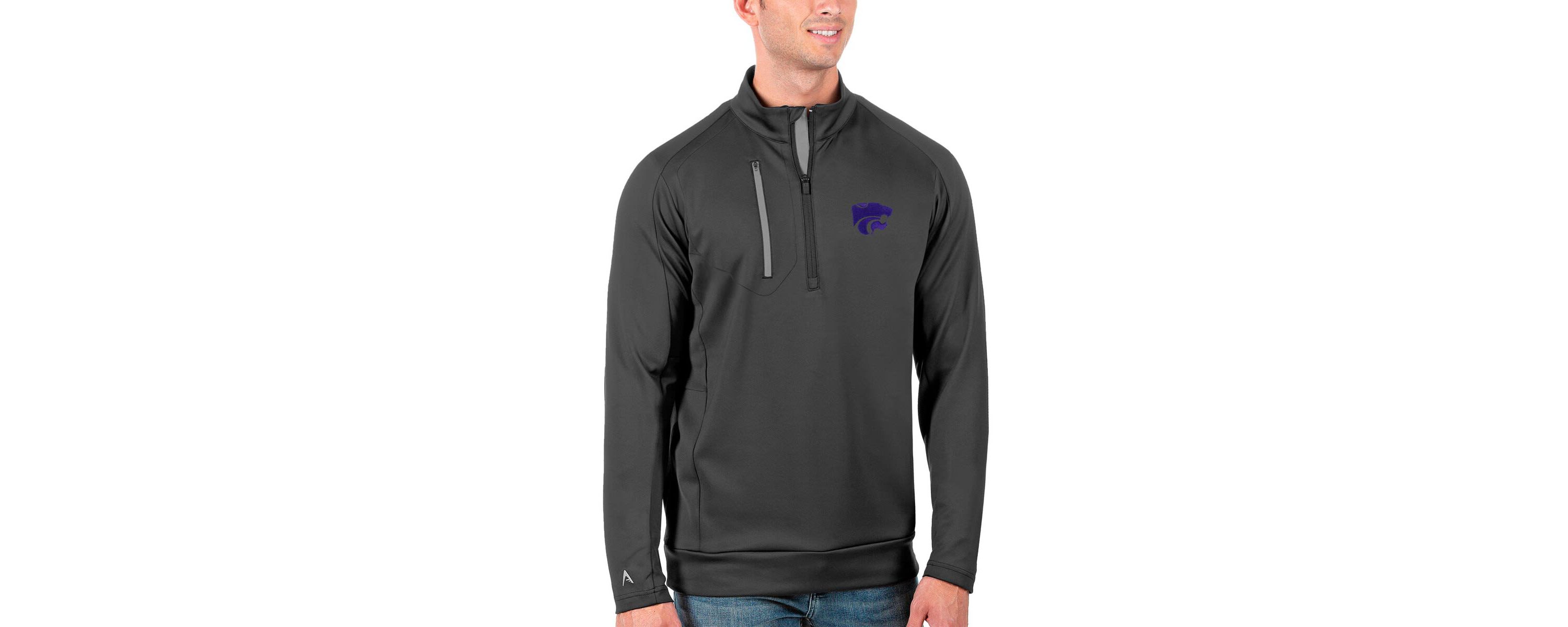 NCAA Kansas State Wildcats Generation Half-Zip Pullover Jacket