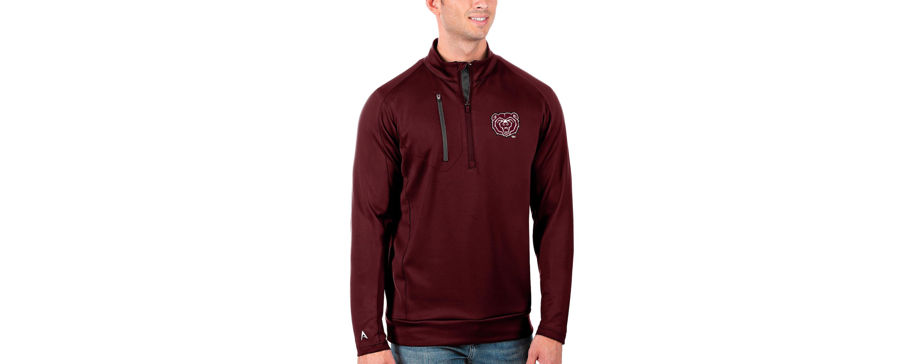 Missouri State Bears NCAA Missouri State University Bears Generation Half-Zip Pullover Jacket