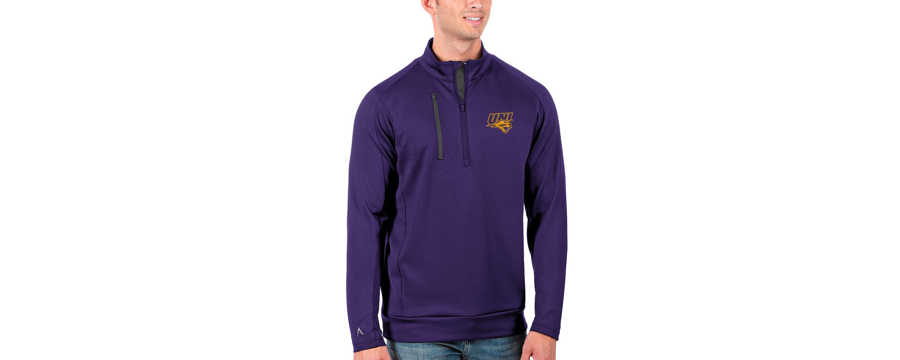 NCAA Northern Iowa Panthers Generation Half-Zip Pullover Jacket