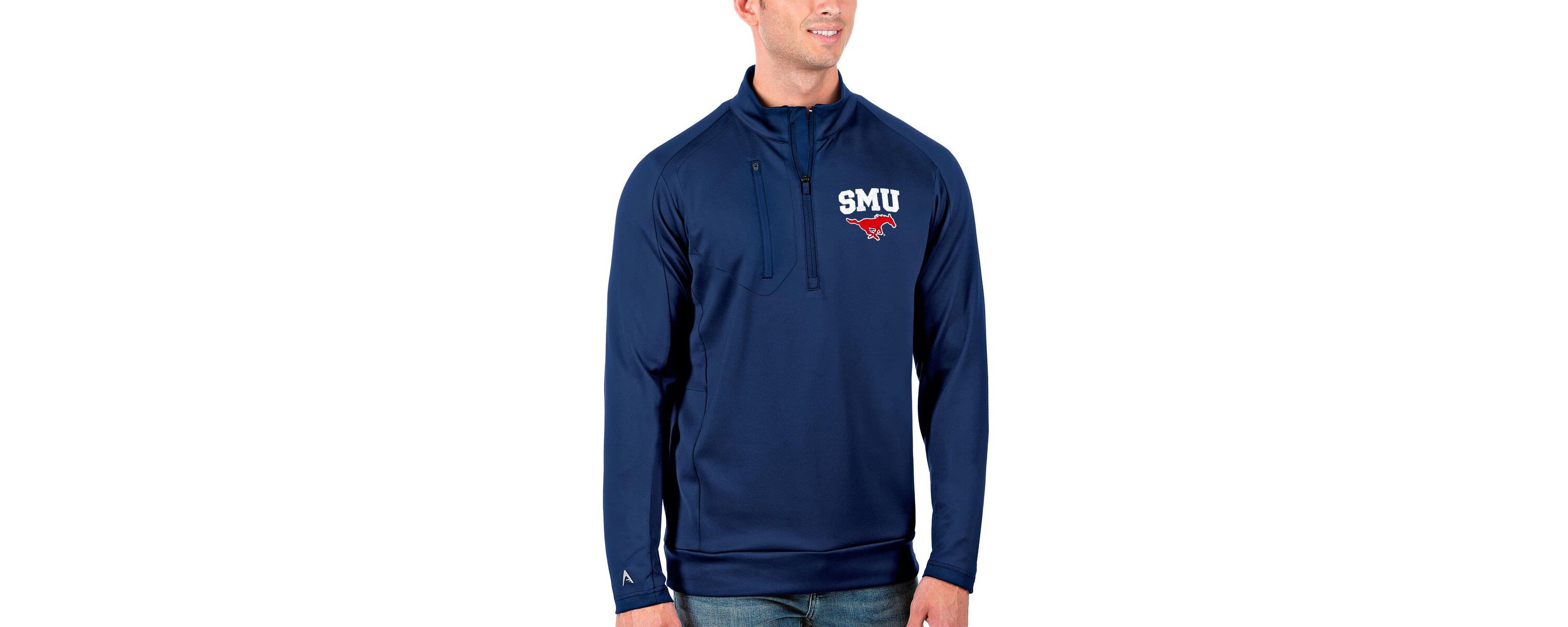 NCAA SMU Mustangs Generation Half-Zip Pullover Jacket