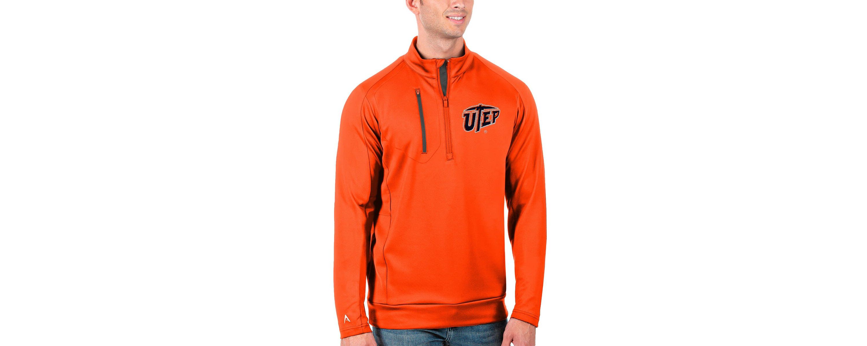 NCAA UTEP Miners Generation Half-Zip Pullover Jacket